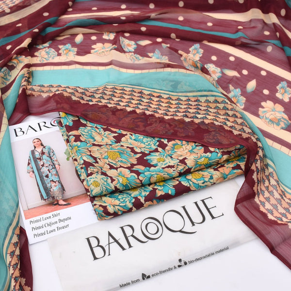 Baroque Lawn 3-Piece Unstiched