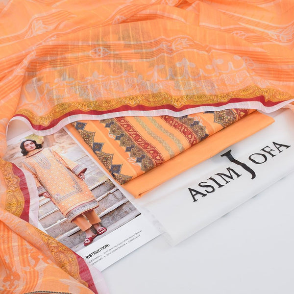 Asim Jofa Lawn 3-Piece Unstiched