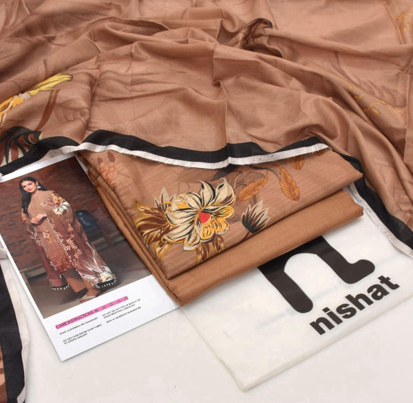Nishat Tana Dora Lawn 3-Piece Unstiched