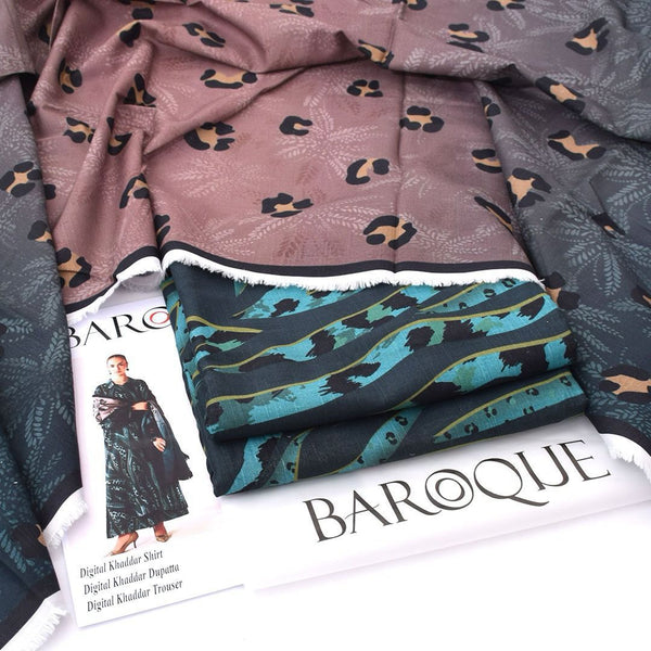 Baroque Khaddar 3-Piece Un-stiched